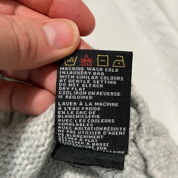 Press Heather Gray Sleeveless Knit Sweater Women's Size Small Office Staple - Picture 6 of 9